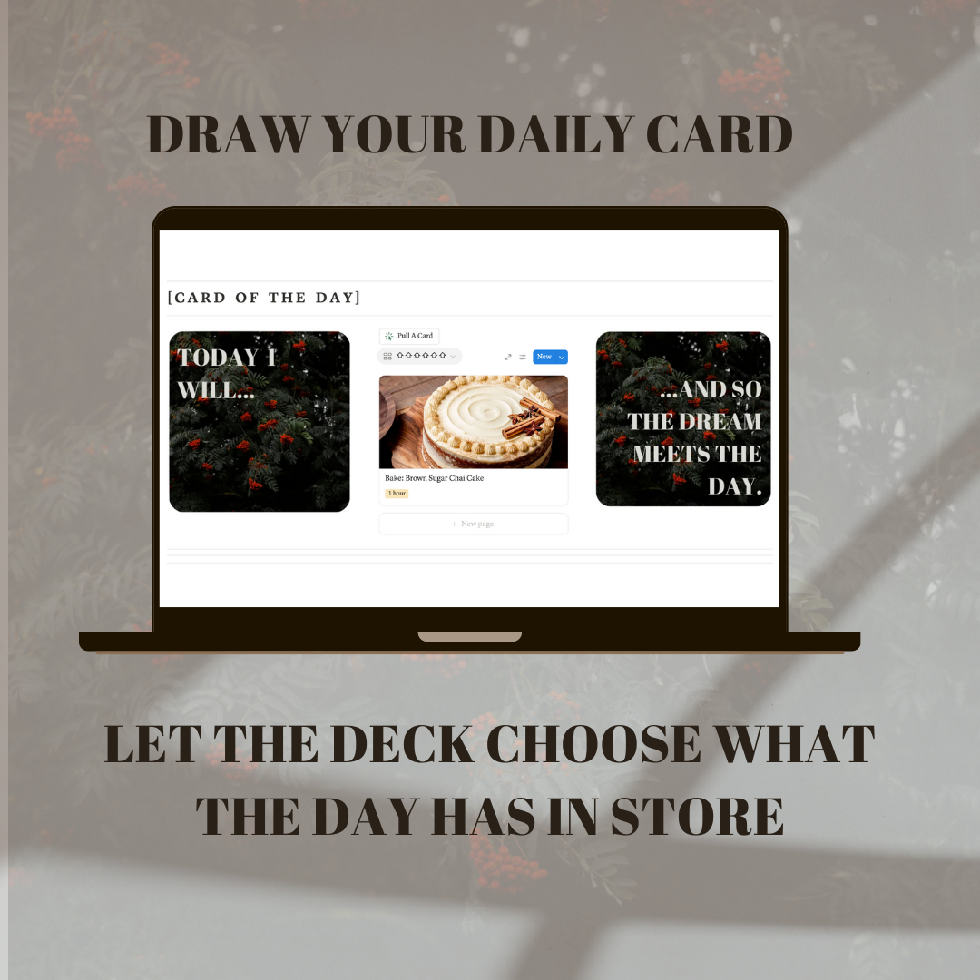 The Dream Deck Notion Template